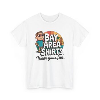 Bay Area Shirts T-Shirt - Golden Gate Bridge Design